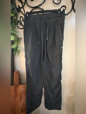 lululemon athletica Black Drawstring Track Pants